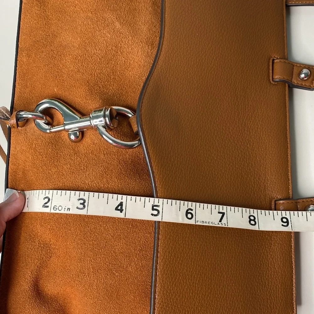 Rebecca Minkoff Brown Satchel Top-Handle Bag